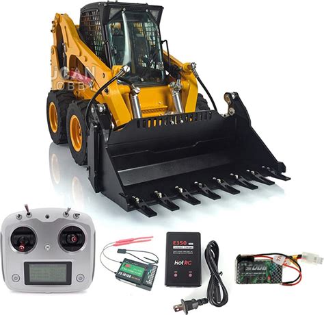 skid steer rc controller 100m|RC Hydraulic Loaders by Toucanhobby .